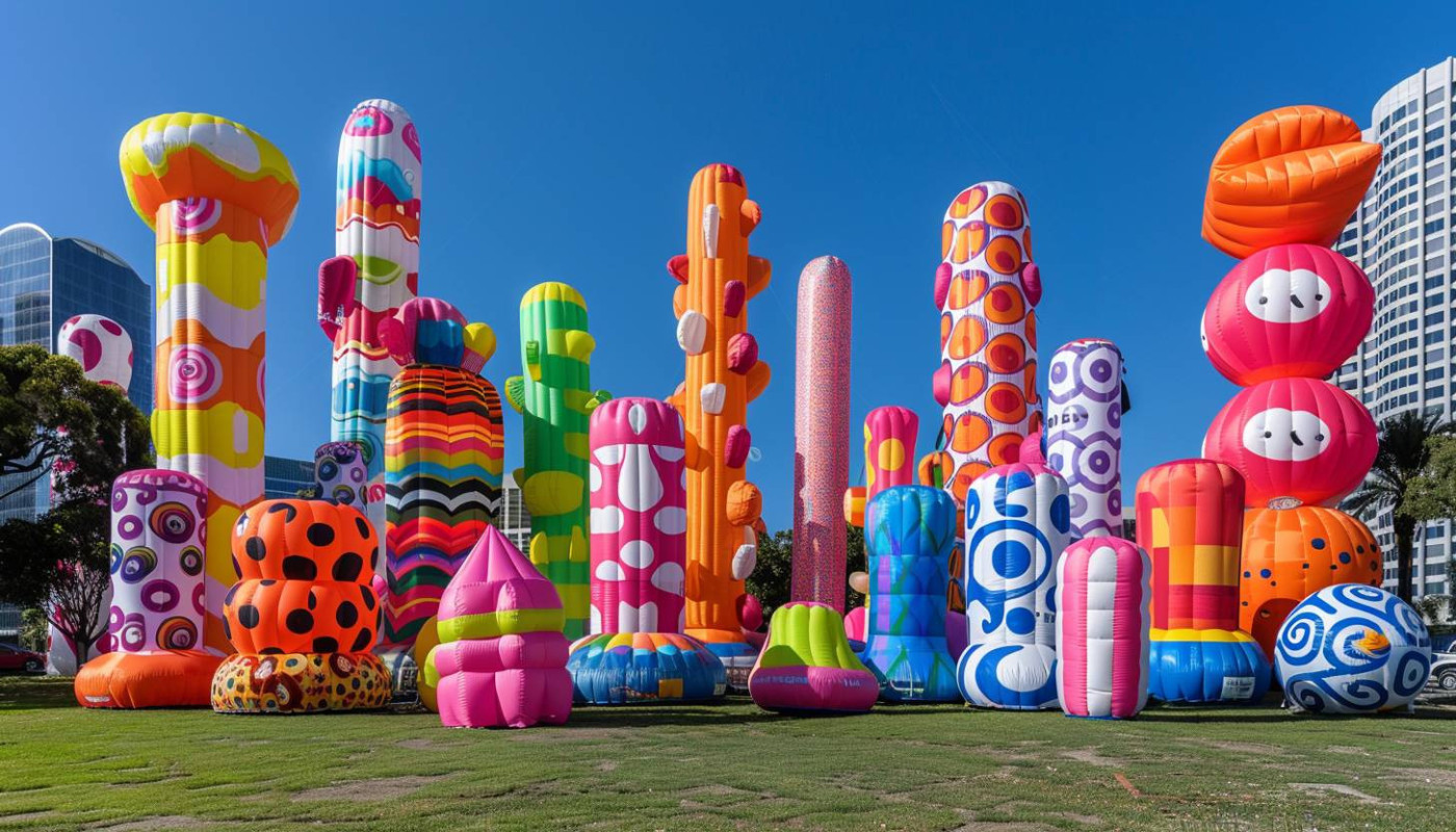 Comment les structures gonflables géantes transforment le marketing visuel
