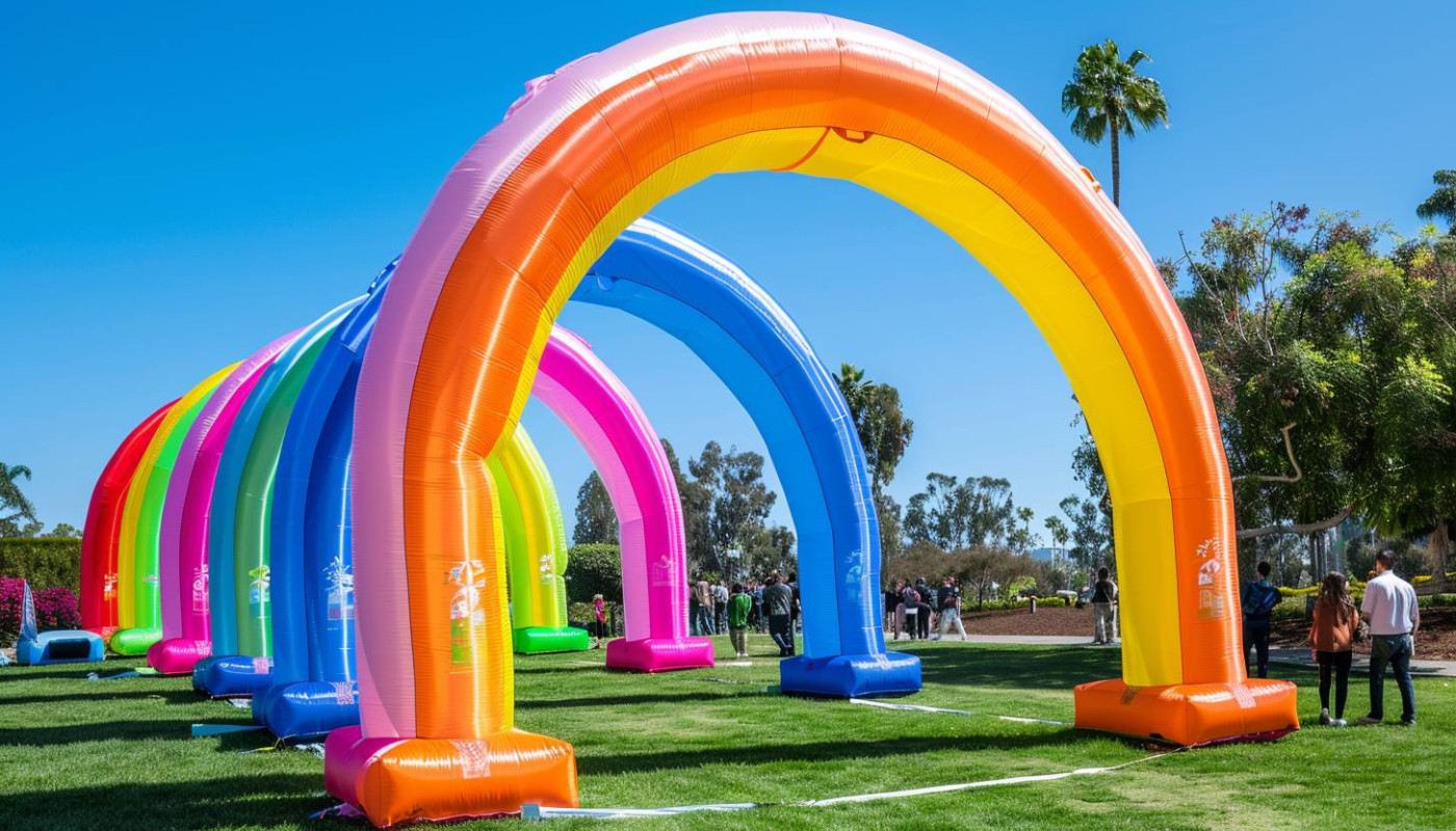 Maximiser la visibilité des événements avec des arches gonflables personnalisées